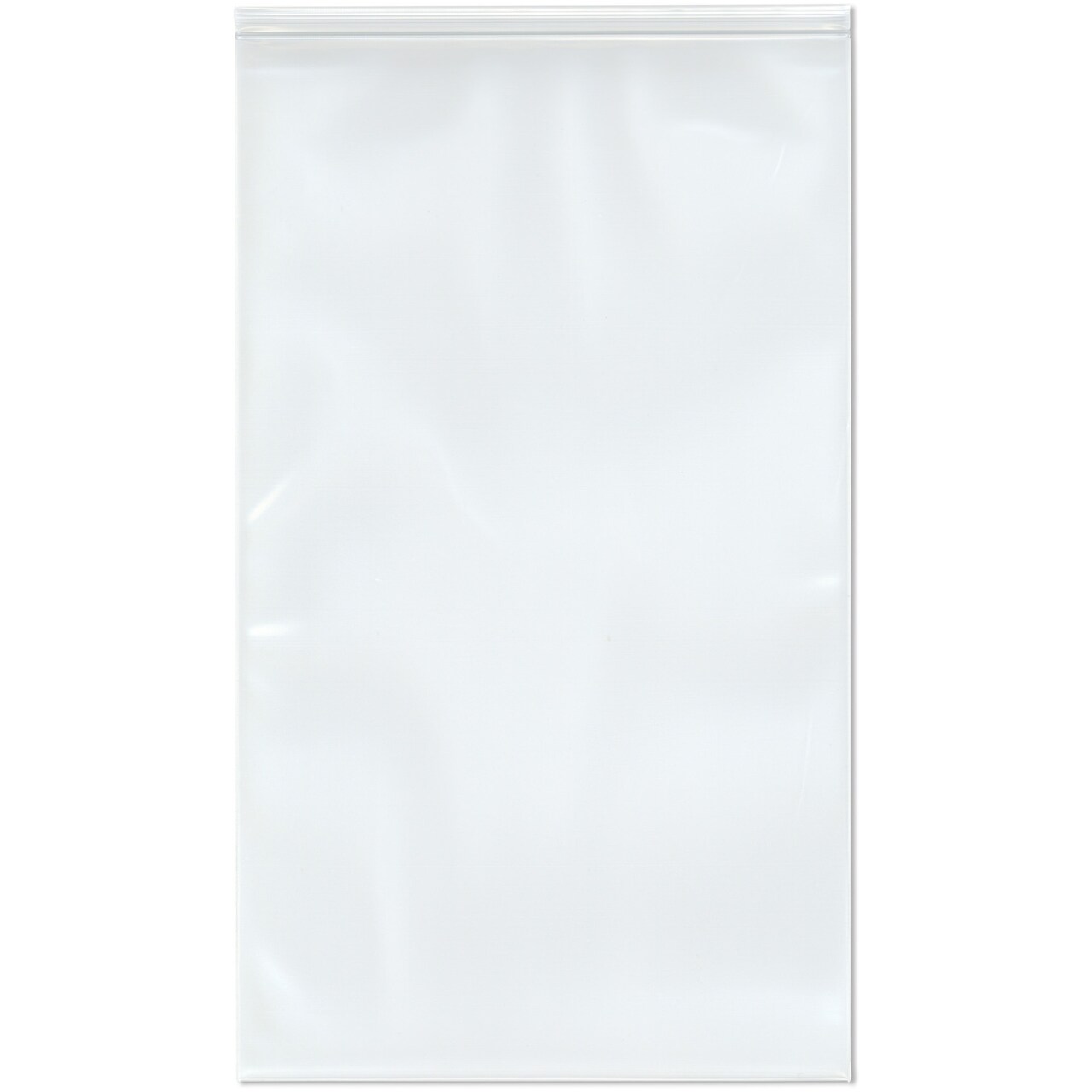Plymor 14" x 24" (Pack of 50), 6 Mil Industrial Duty Zipper Reclosable Plastic Bags